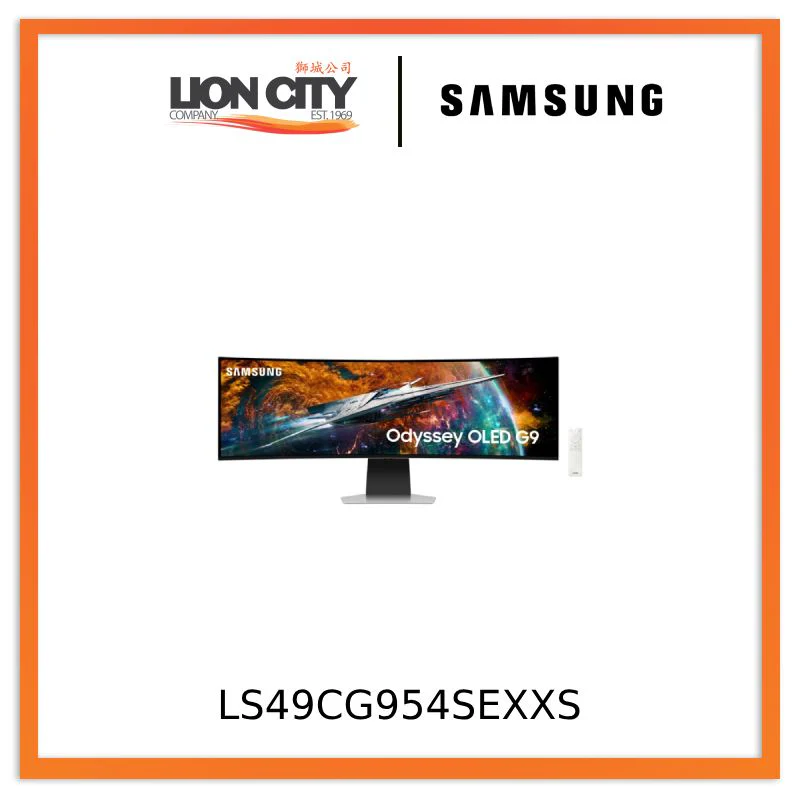 Samsung LS49CG954SEXXS 49.0" WQHD Monitor Curved Gaming Monitor