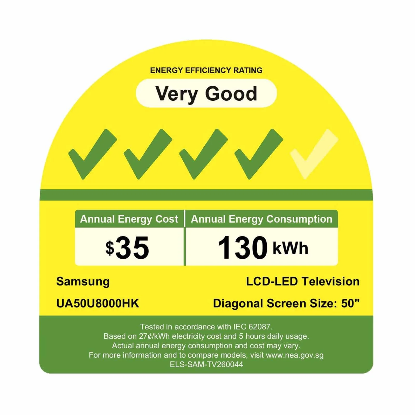 Samsung 50" Crystal UHD 4K Smart TV - Image 5