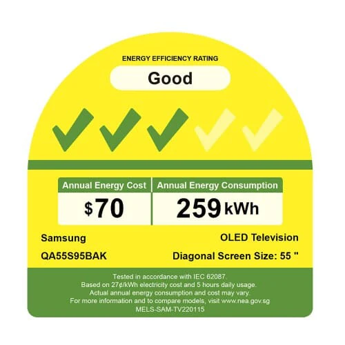 Samsung 55" OLED 4K S95B QA55S95BAKXXS Smart TV - Image 7