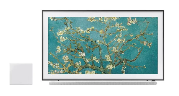 Samsung 55" The Frame LS03B QLED 4K Smart TV + Ultra Slim Soundbar HW-S801B 3.1.2ch Sub Woofer - Image 2