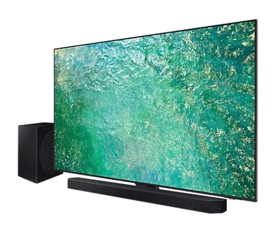 Samsung 65" Neo QLED 4K QN85C Smart TV (2023) + Q-series Soundbar HW-Q800C 5.1.2ch Sub Woofer (2023) - Image 3