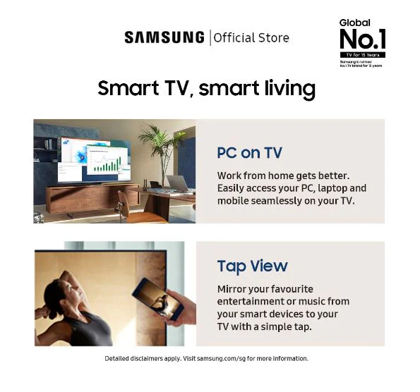 Samsung BU8000 UA43BU8000KXXS 43-Inch Crystal UHD 4K Smart TV (2022) - Image 4