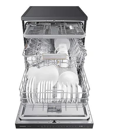 Samsung DW60CB750FAPSP Bespoke Freestanding Dishwasher, 14 Place Settings, 3 Ticks - Image 8