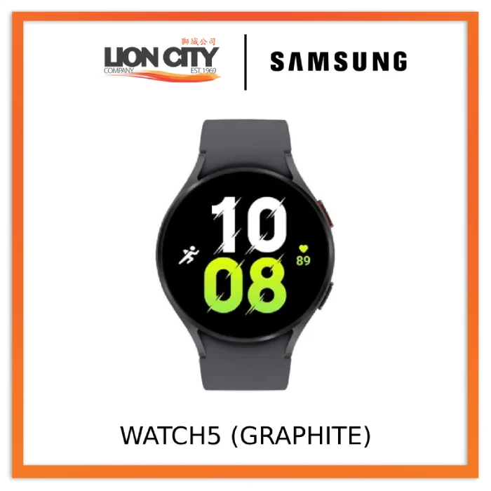 Samsung Galaxy Watch Bluetooh 44mm: Watch5 (Graphite)