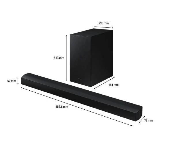 Samsung HW-B450 2.1ch Soundbar (2022) / 12 Months Warranty HWB450 - Image 4