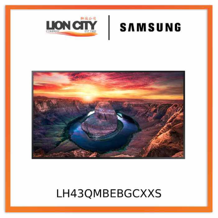 Samsung LH43QMBEBGCXXS QM43B QMB Quantum Processor 4K Signage