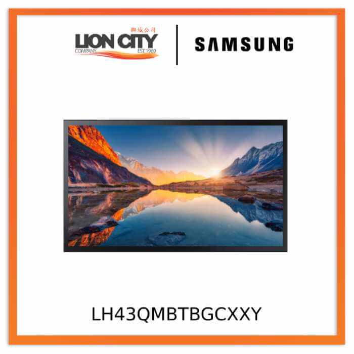 Samsung LH43QMBTBGCXXY QM43B-T 43" QMB-T UHD 4K Interactive Display