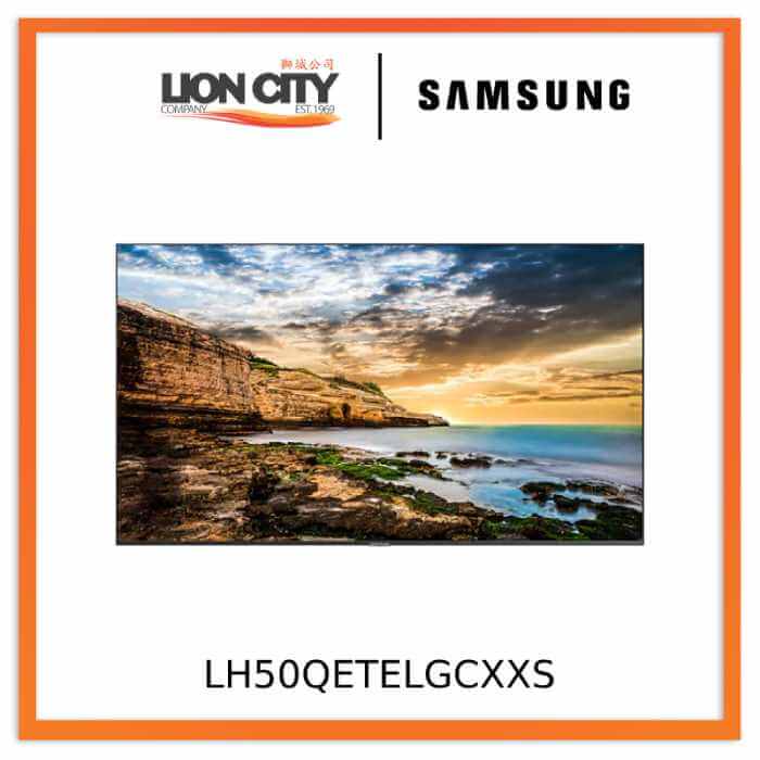 Samsung LH50QETELGCXXS QE50T 127 cm (50") LED 4K Ultra HD Digital signage flat panel