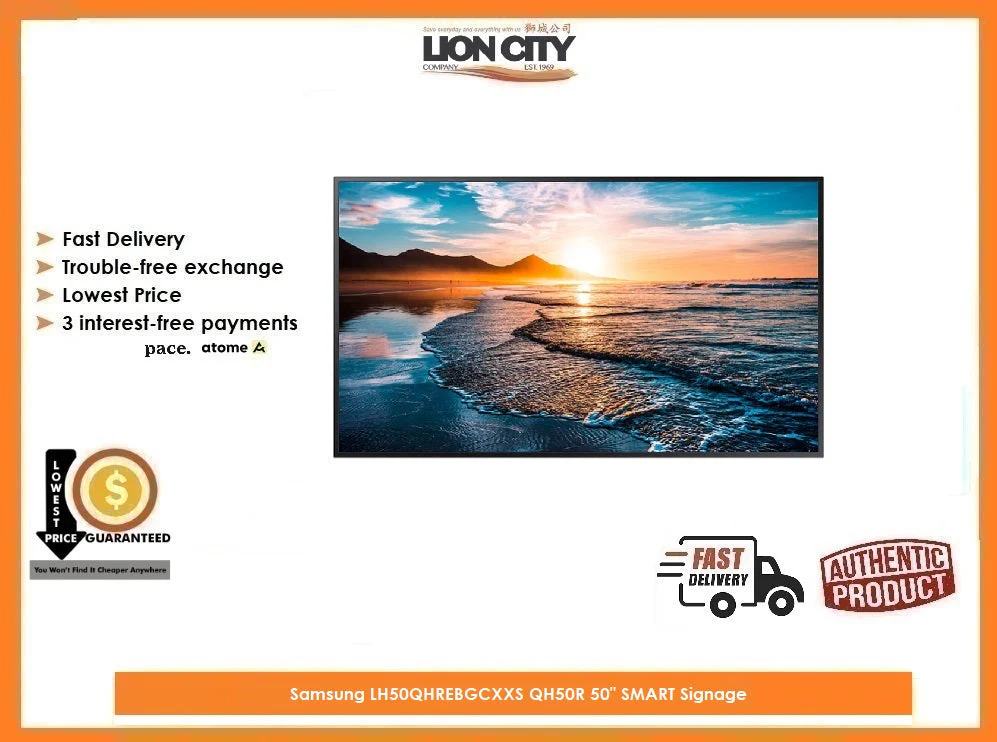 Samsung LH50QHREBGCXXS QH50R 50" SMART Signage