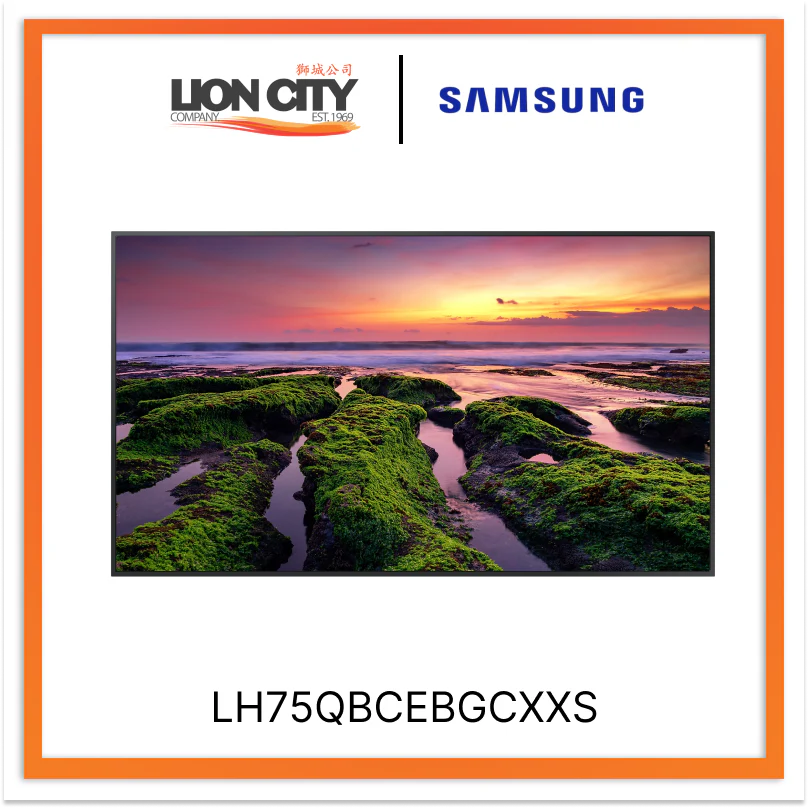 Samsung LH75QBCEBGCXXS QB75C 75" QBC/QBB series | 16/7, 350nit, MagicInfo Built- In