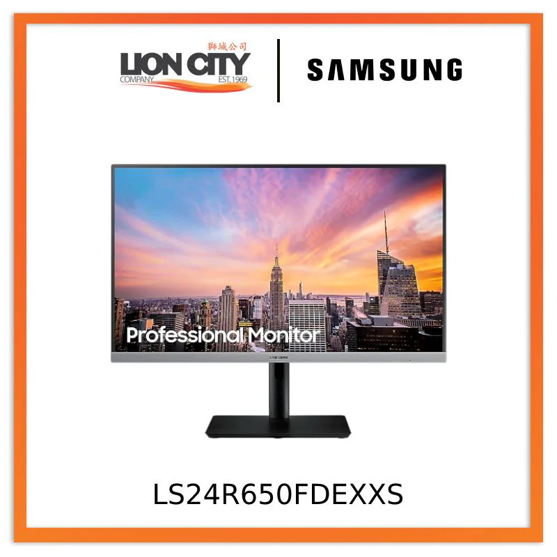 Samsung LS24R650FDEXXS 24" SR650 Professional Monitor with bezel-less design