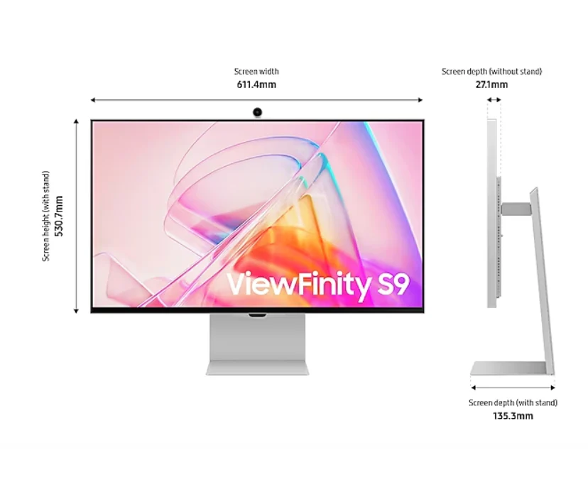 Samsung LS27C900PAEXXS 27” ViewFinity S9 5K Monitor - Image 6