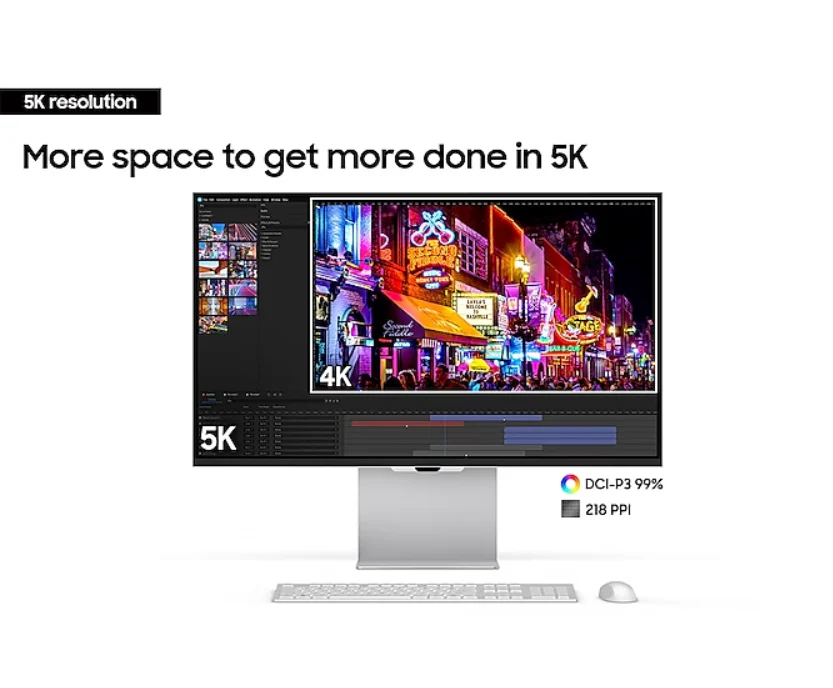 Samsung LS27C900PAEXXS 27” ViewFinity S9 5K Monitor - Image 9
