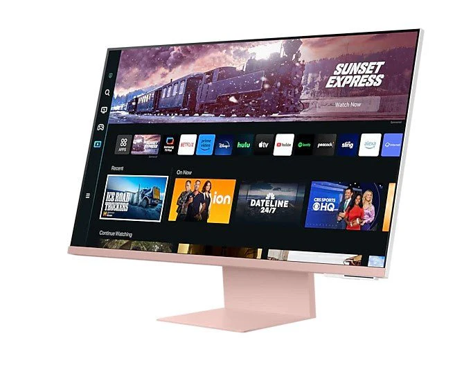 Samsung LS27CM80PUEXXS 27 Inch 4K UHD Smart Monitor M8 Pink - Image 8
