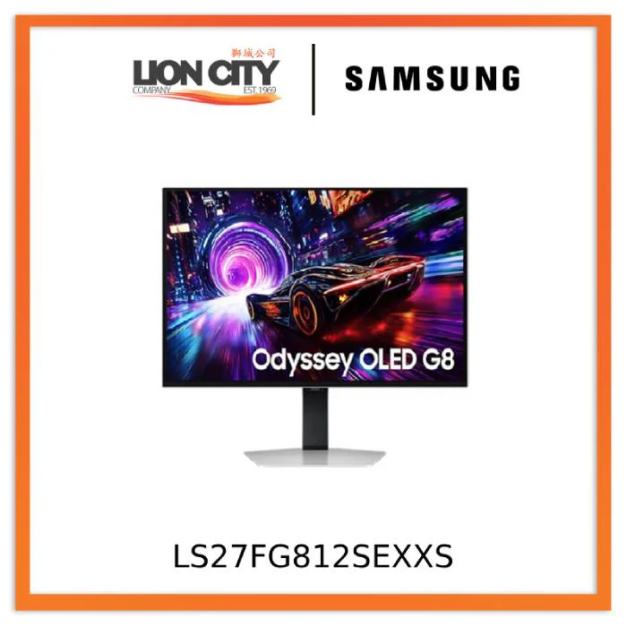 Samsung LS27FG812SEXXS 27” Odyssey OLED G8 G81SF UHD 240Hz Gaming Monitor