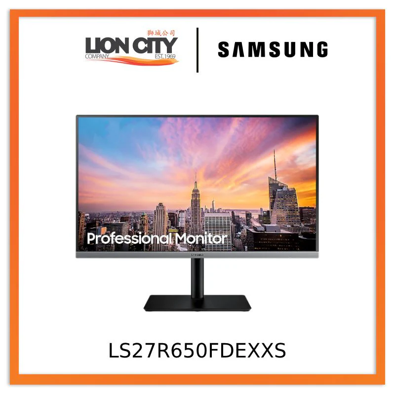 Samsung LS27R650FDEXXS 27" SR650 Professional Monitor with bezel-less design