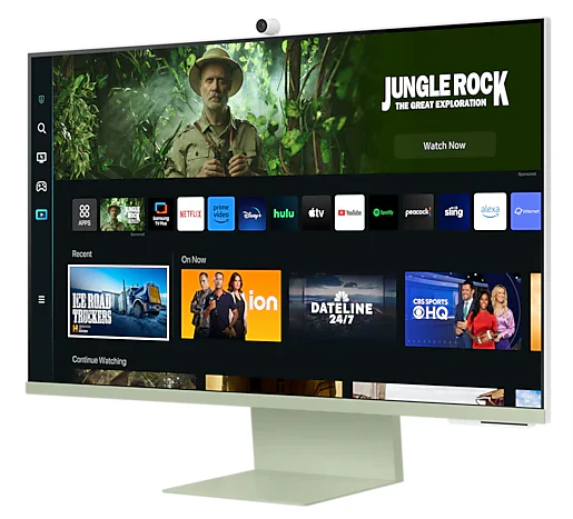 Samsung LS32CM80GUEXXS 32" Smart Monitor M8 Green - Image 2