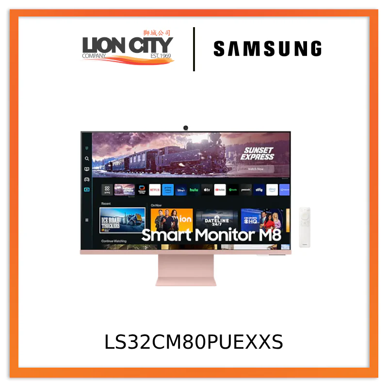 Samsung LS32CM80GUEXXS 32" Smart Monitor M8 Green - Image 4