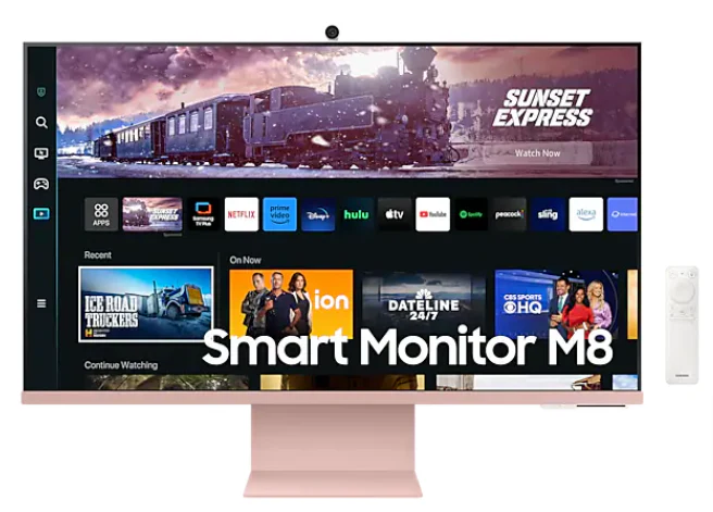 Samsung LS32CM80GUEXXS 32" Smart Monitor M8 Green - Image 6