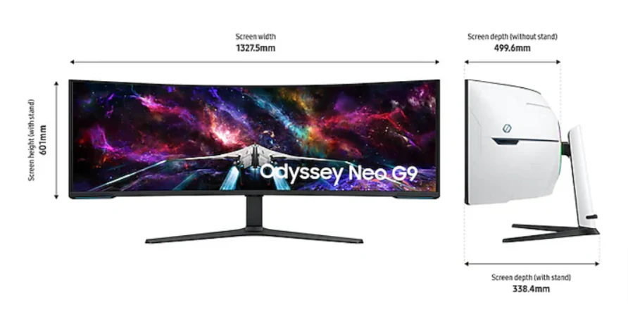 Samsung LS57CG952NEXXS 57" Odyssey Neo G9 G95NC Gaming Monitor - Image 4