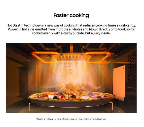 Samsung MC32K7055KT/SP 32L HOTBLAST™ Convection Microwave Oven - Image 4