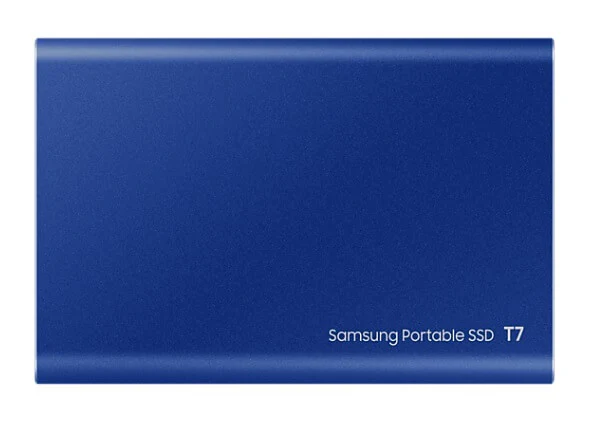 Samsung MU-PC1T0H/WW Portable SSD T7 USB 3.2 1TB (Indigo Blue) - Image 3