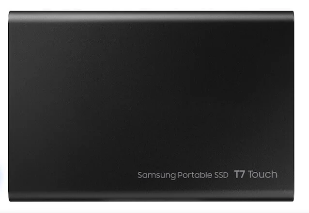 Samsung MU-PC2T0K/WW Portable SSD T7 TOUCH USB 3.2 2TB (Black) - Image 3