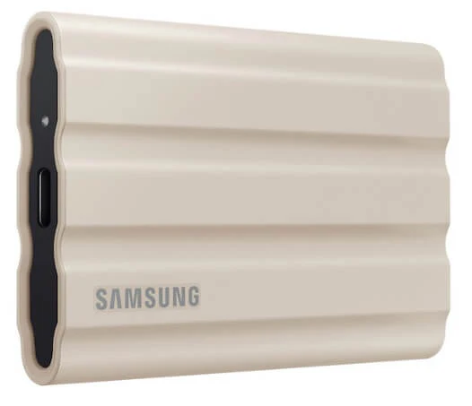 Samsung MU-PE1T0K/WW Portable SSD T7 Shield USB 3.2 1TB (Beige) - Image 3