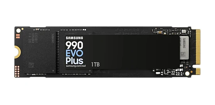 Samsung MZ-V9S1T0BW 990 EVO Plus, PCIe 4.0/5.0, NVMe M.2 SSD - Image 2