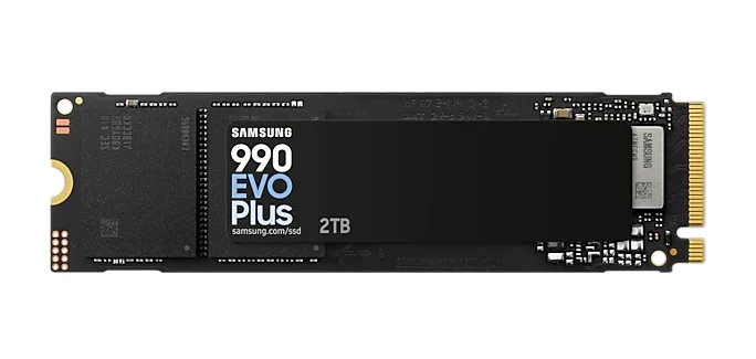 Samsung MZ-V9S2T0BW 990 EVO Plus, PCIe 4.0/5.0, NVMe M.2 SSD - Image 2