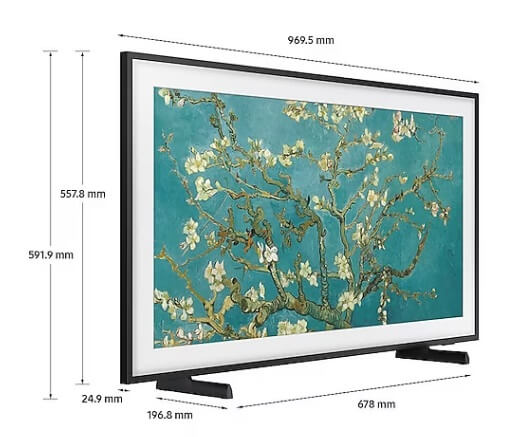 Samsung QA50LS03BAKXXS 50" The Frame LS03B QLED 4K Art Mode Smart TV - Image 3