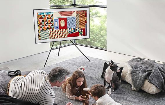 SAMSUNG QA55LS03TAKXXS 55" THE FRAME QLED TV QUANTUM DOT DISPLAY - Image 3