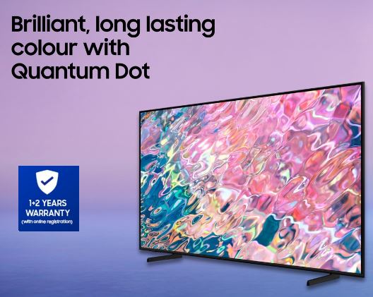 Samsung 75” Q63B QLED 4K Smart TV (2022) QA75Q63BAKXXS, 4 Ticks / 36 Months Warranty - Image 5