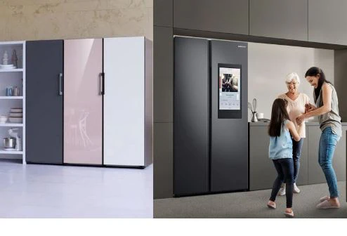 Samsung RA-F17DBB31GG BESPOKE Bottom Panel for 4-Door Flex Refrigerator - Image 4