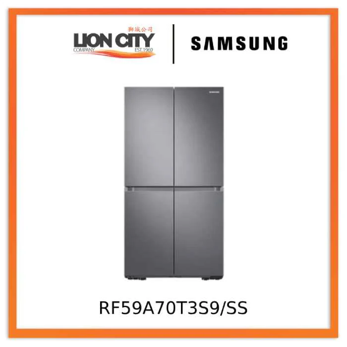 Samsung RF59A70T3S9/SS, Multi-door Refrigerator, 593L, 3 Ticks