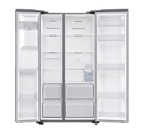 Samsung RS64R5306M9/SS 617L Side-by-side Refrigerator SpaceMax™, 3 Ticks - Image 5