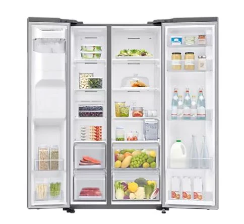 Samsung RS64R5306M9/SS 617L Side-by-side Refrigerator SpaceMax™, 3 Ticks - Image 6