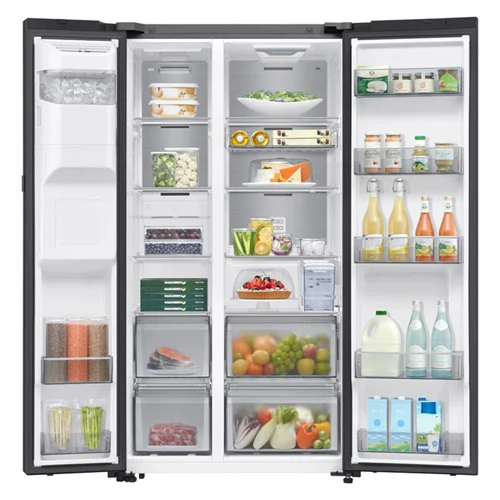 Samsung RS90F65D3FSS 615LSide-by-Side Fridge With Non-Pumbing Ice & Water Dispenser - Image 6