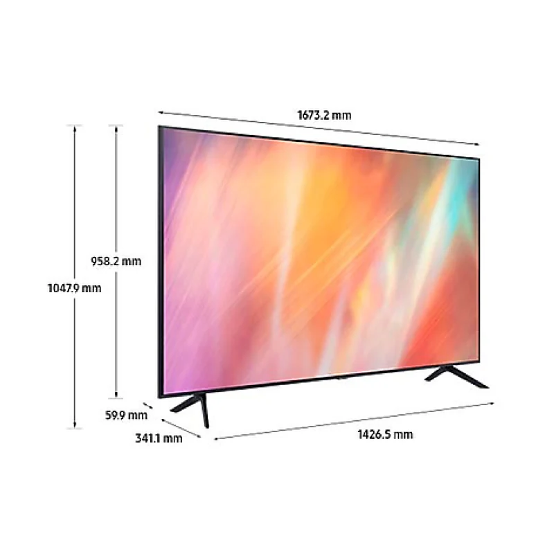 Samsung UA55AU7000KXXS AU7000 UHD 4K Smart TV (2021) 4 Ticks - Image 2