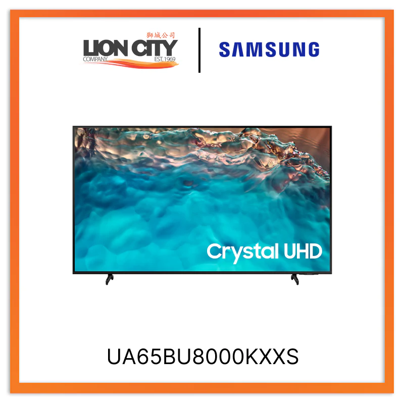 SAMSUNG UA65BU8000KXXS BU8000 Crystal UHD 4K Smart TV (2022) 4 Ticks