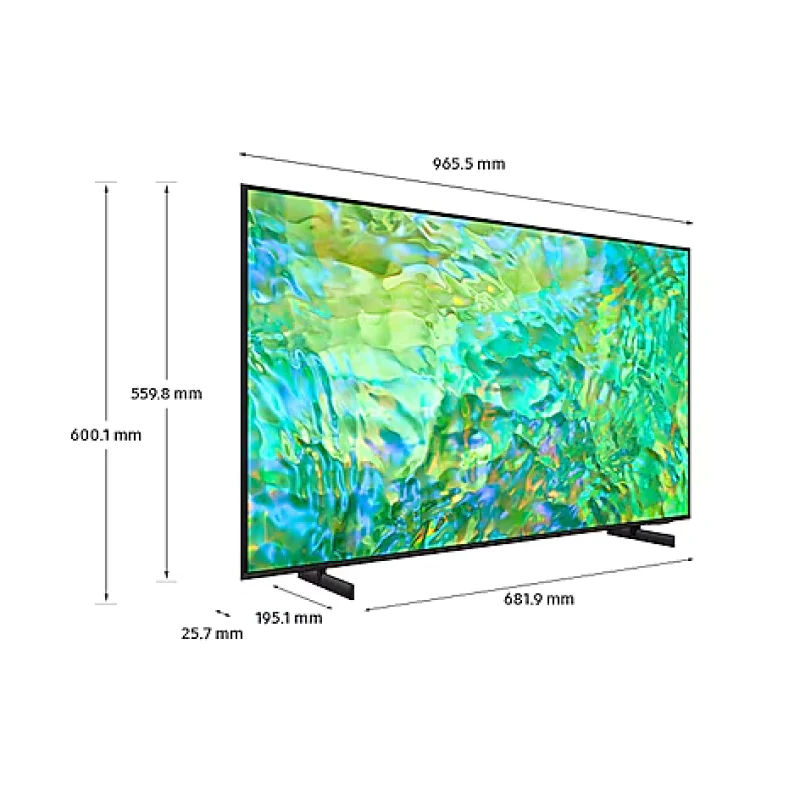 Samsung UA65CU8000KXXS 65” Crystal UHD CU8000 4K Smart TV (2023) - Image 3