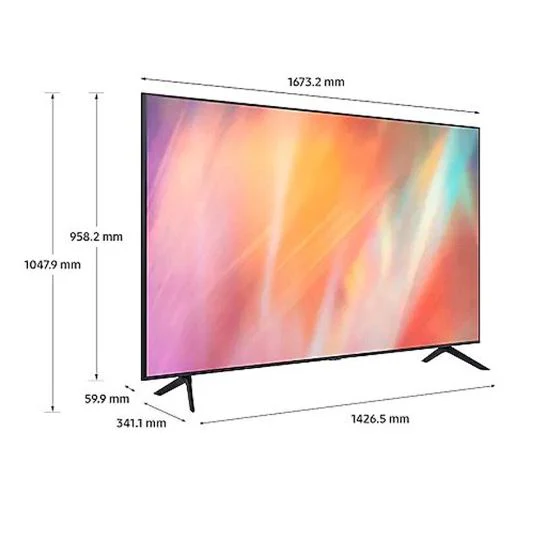 Samsung 75" AU7000 UHD 4K Smart TV (2021) 4 Ticks / 36 Months Warranty UA75AU7000KXXS - Image 3