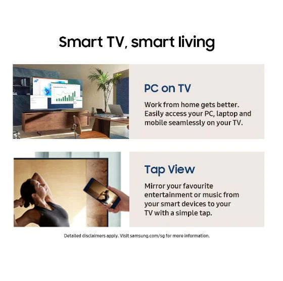 Samsung 75" AU7000 UHD 4K Smart TV (2021) 4 Ticks / 36 Months Warranty UA75AU7000KXXS - Image 4