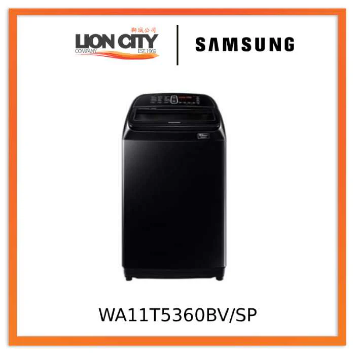 Samsung WA11T5360BV/SP 11kg Top Load Washing Machine with Wobble™, 3 Ticks