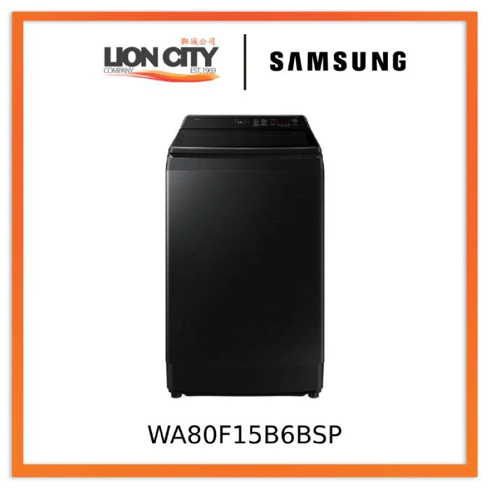 Samsung WA80F15B6BSP 15kg Top Load Washer