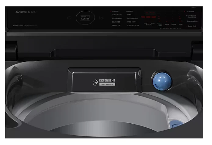 Samsung WA85CG4545BDSP 8.5kg Top Load Washing Machine with Ecobubble™, 3 Ticks - Image 5