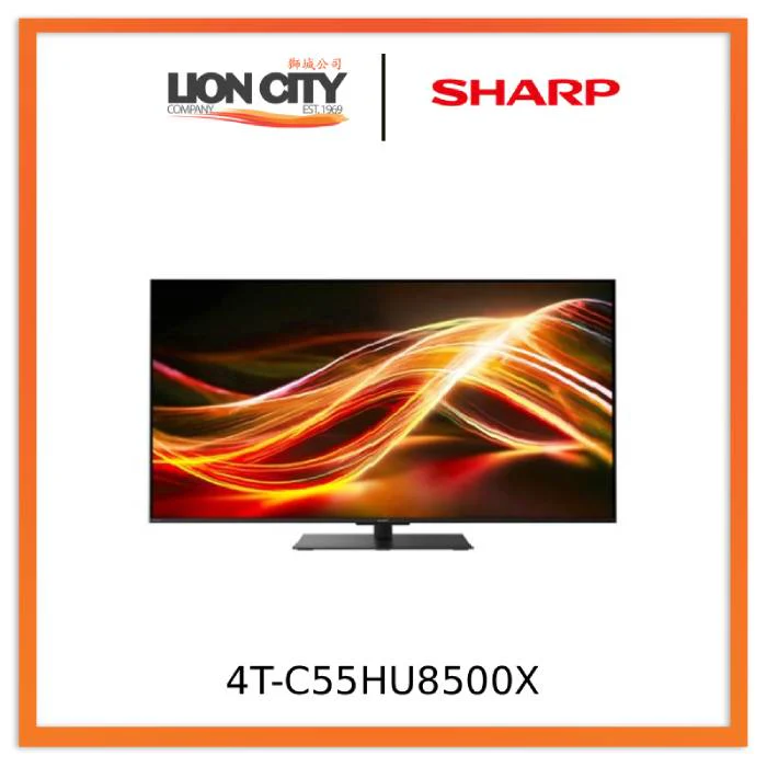 Sharp 4T-C55HU8500X 55 Inch XLED Google TV