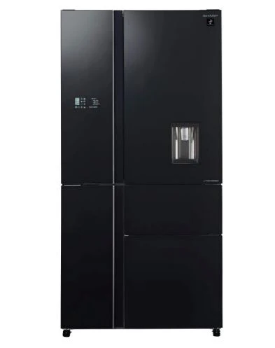 Sharp SJ-FX660W-BK 650L Multi Door Refrigerator - Image 2