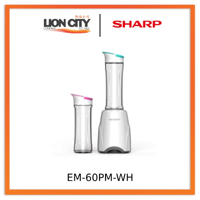 Sharp EM-60PM-WH Personal Blender
