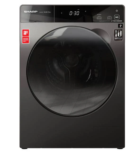 Sharp ES-FW105D7PS 10.5kg Front Load Washer / 7.0 kg Dryer - Image 2